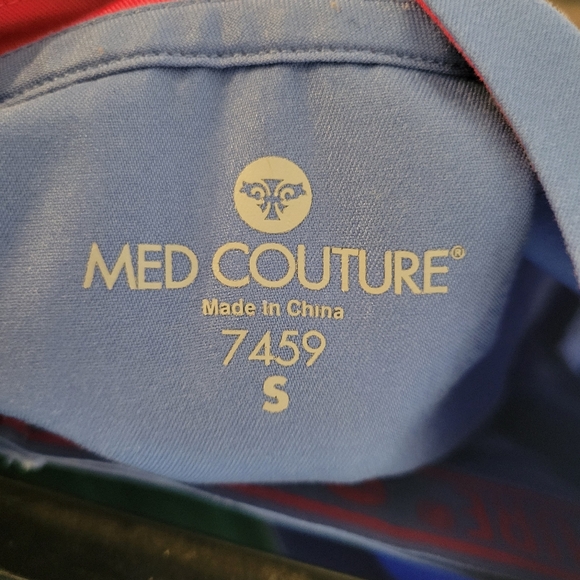 Med Couture scrub set top and bottoms - Picture 2 of 11